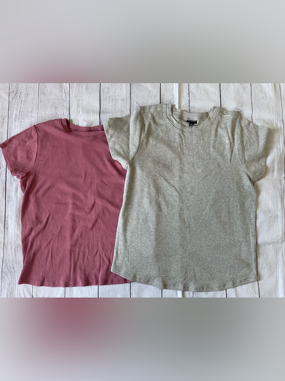 Torrid Short Sleeve T-Shirt Duo — Pink & Heather Gray
